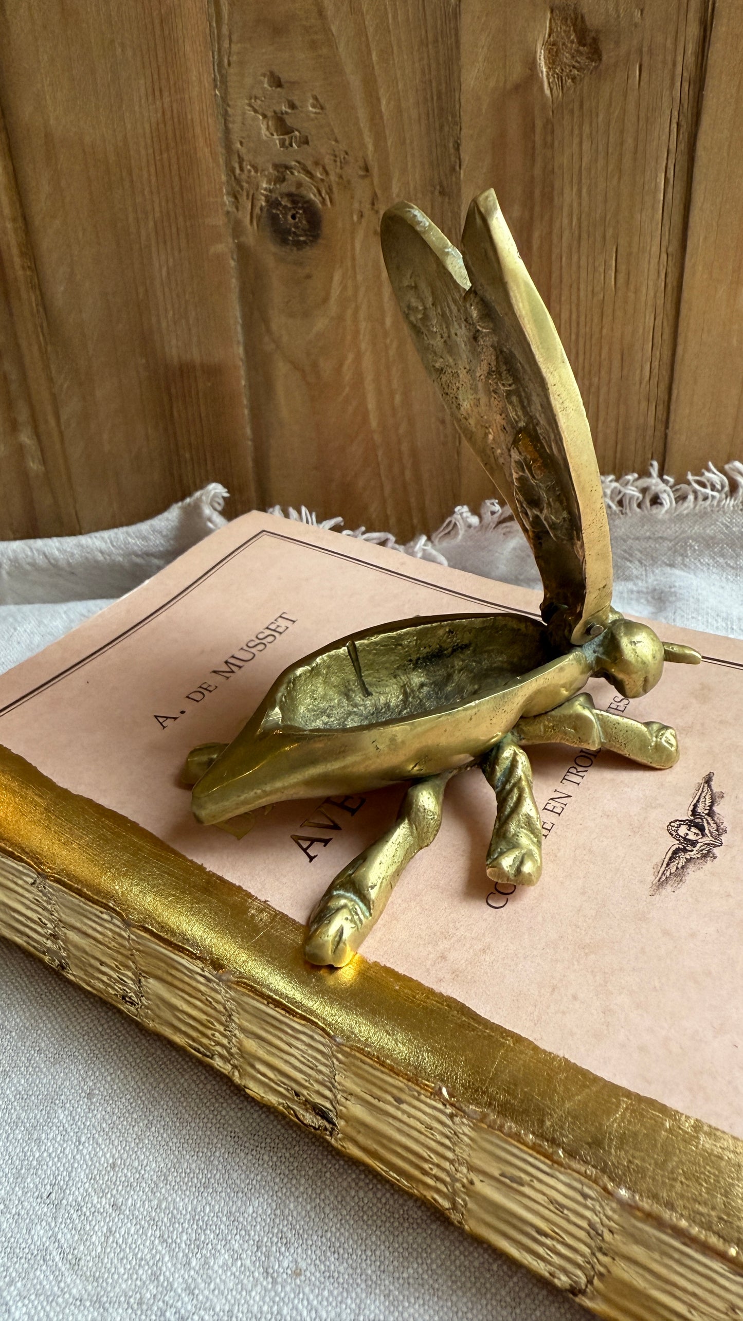 French Brass Ashtray/Trinket