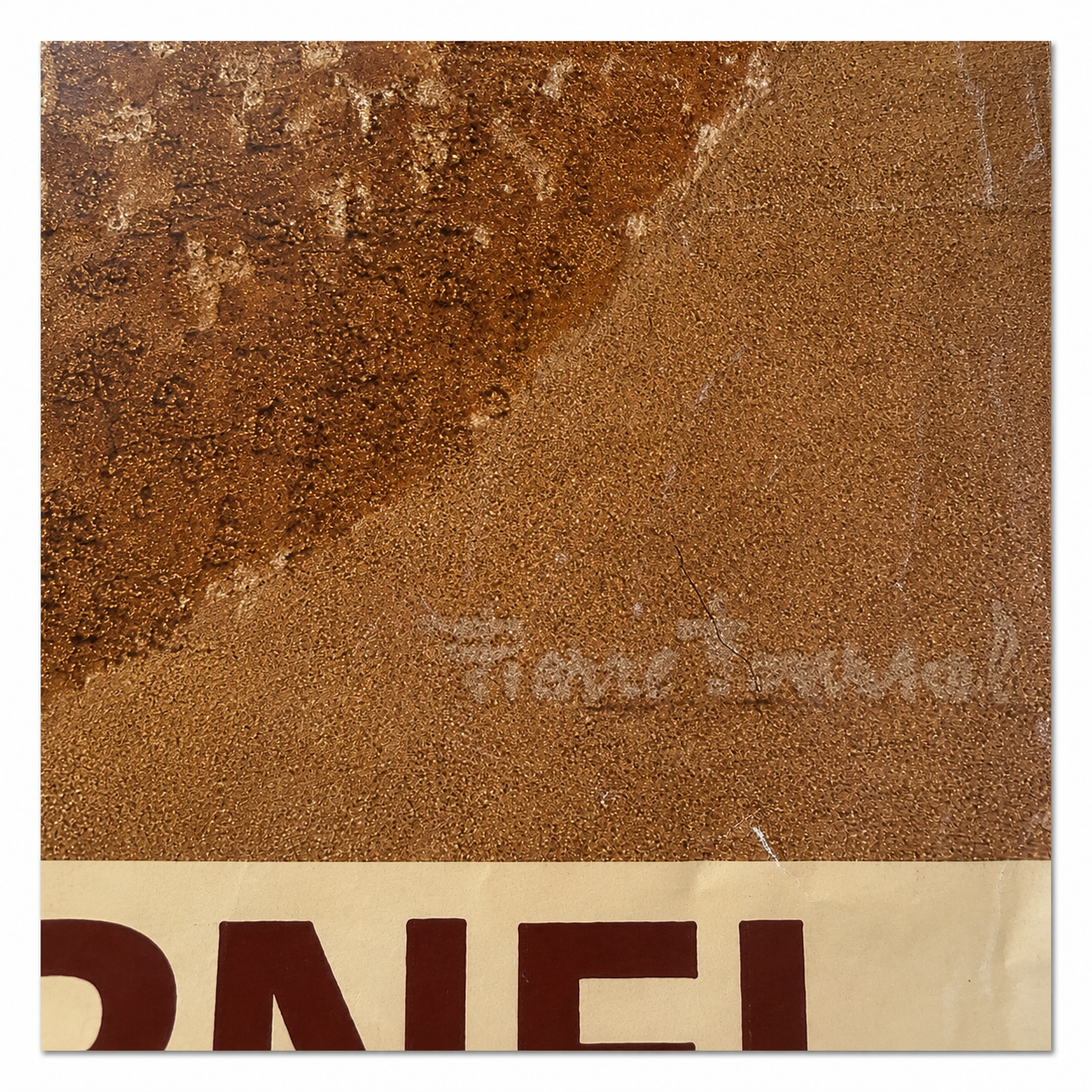 Pierre Fournel – Les Chemins du Temps Exhibition Poster, 1987