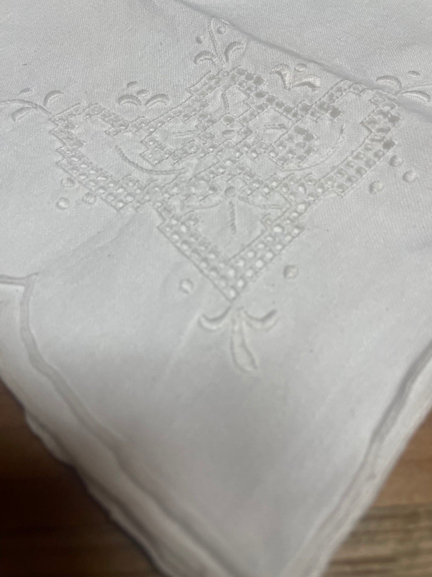 Vintage Cutwork Napkins set of 12