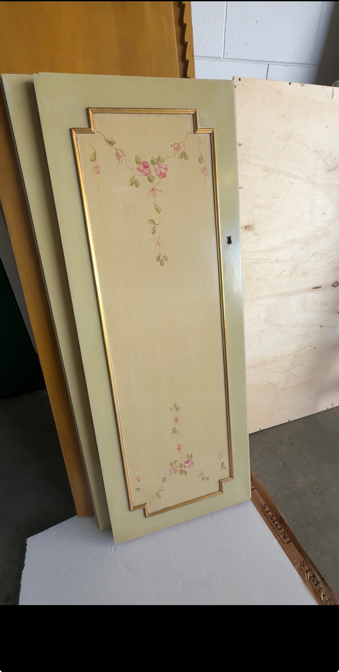 Monumental Vintage Italian 12-Door Cabinet