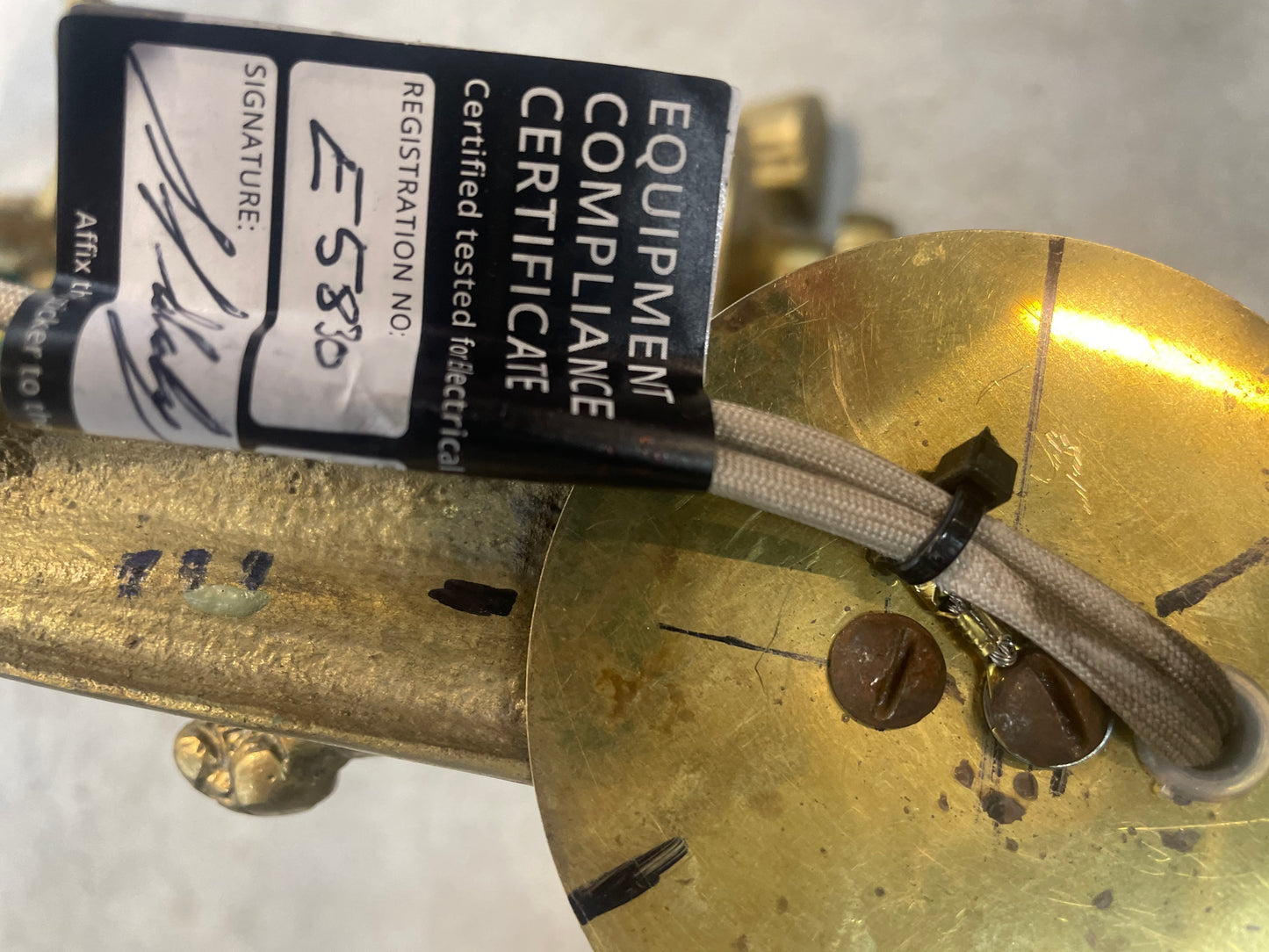 19th Century French Cast Brass Sconces - NZ wired