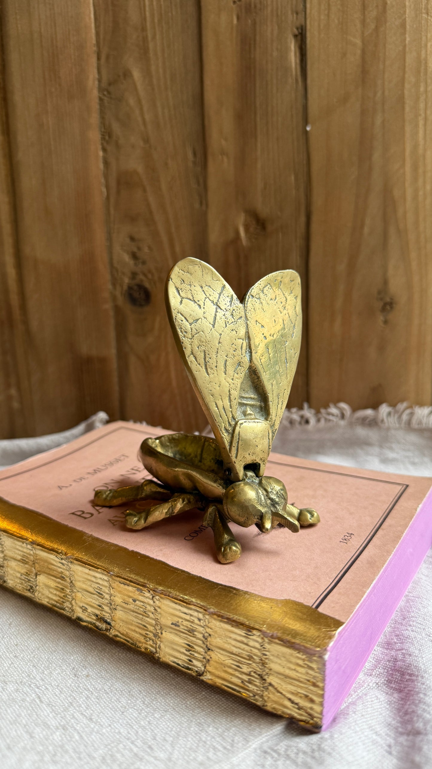 French Brass Ashtray/Trinket