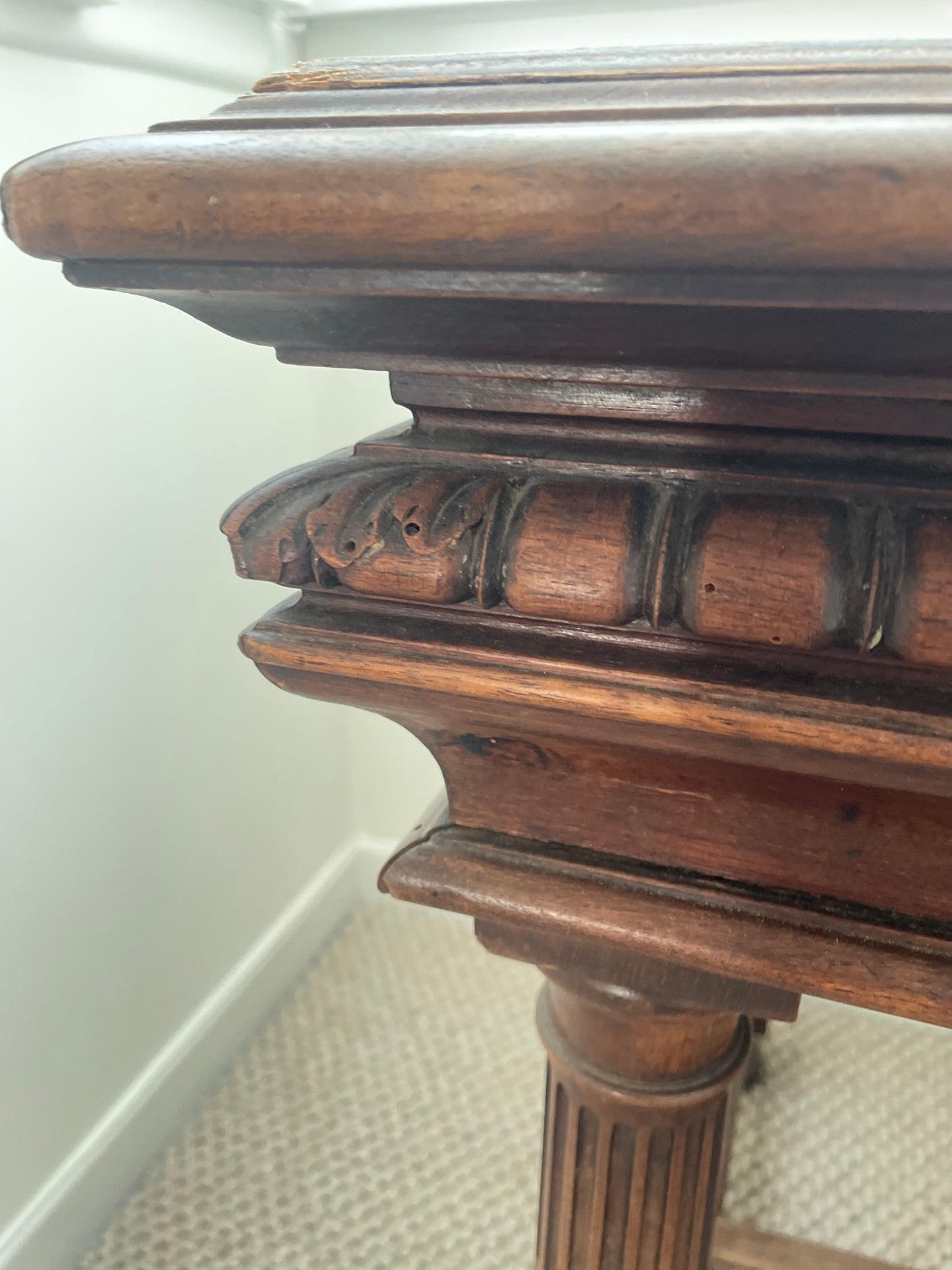 French Oak Desk