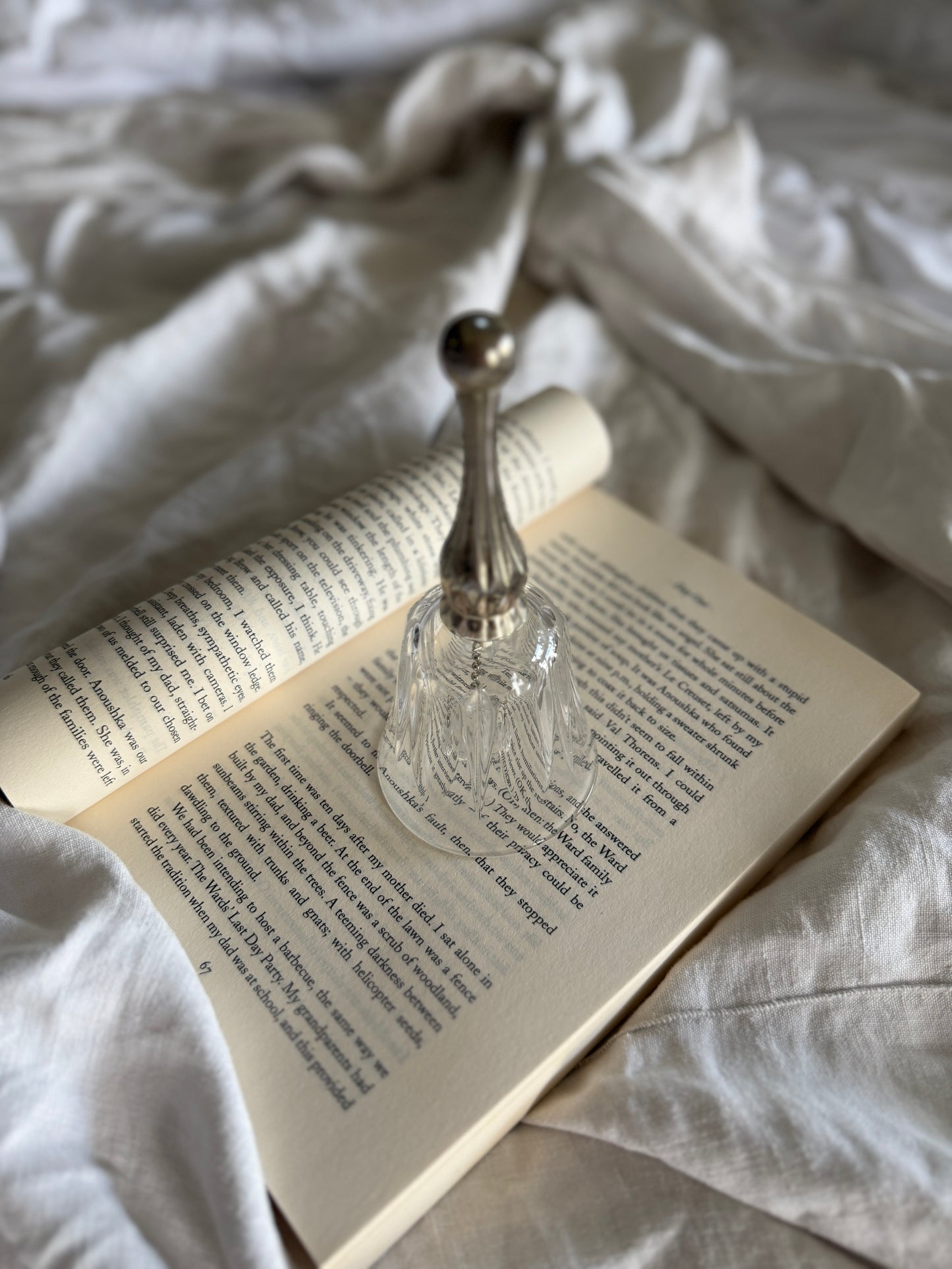 Italian Vintage Glass Bell