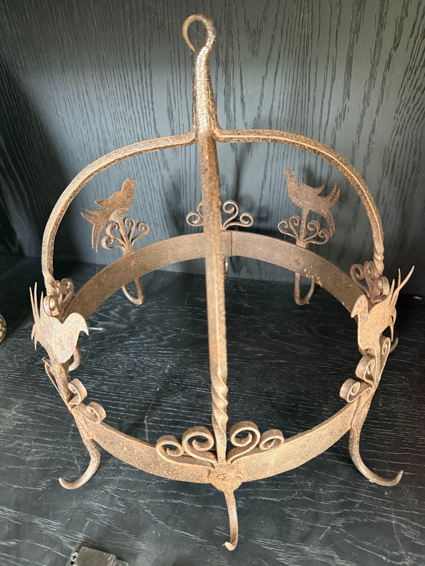 French Iron late 19th Century Game Crown