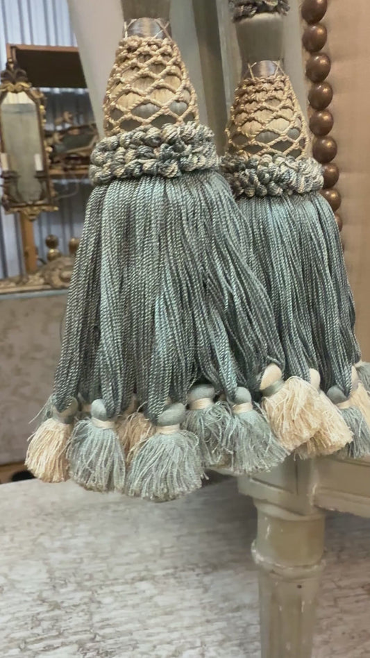 Vintage French Tassel Tie Backs