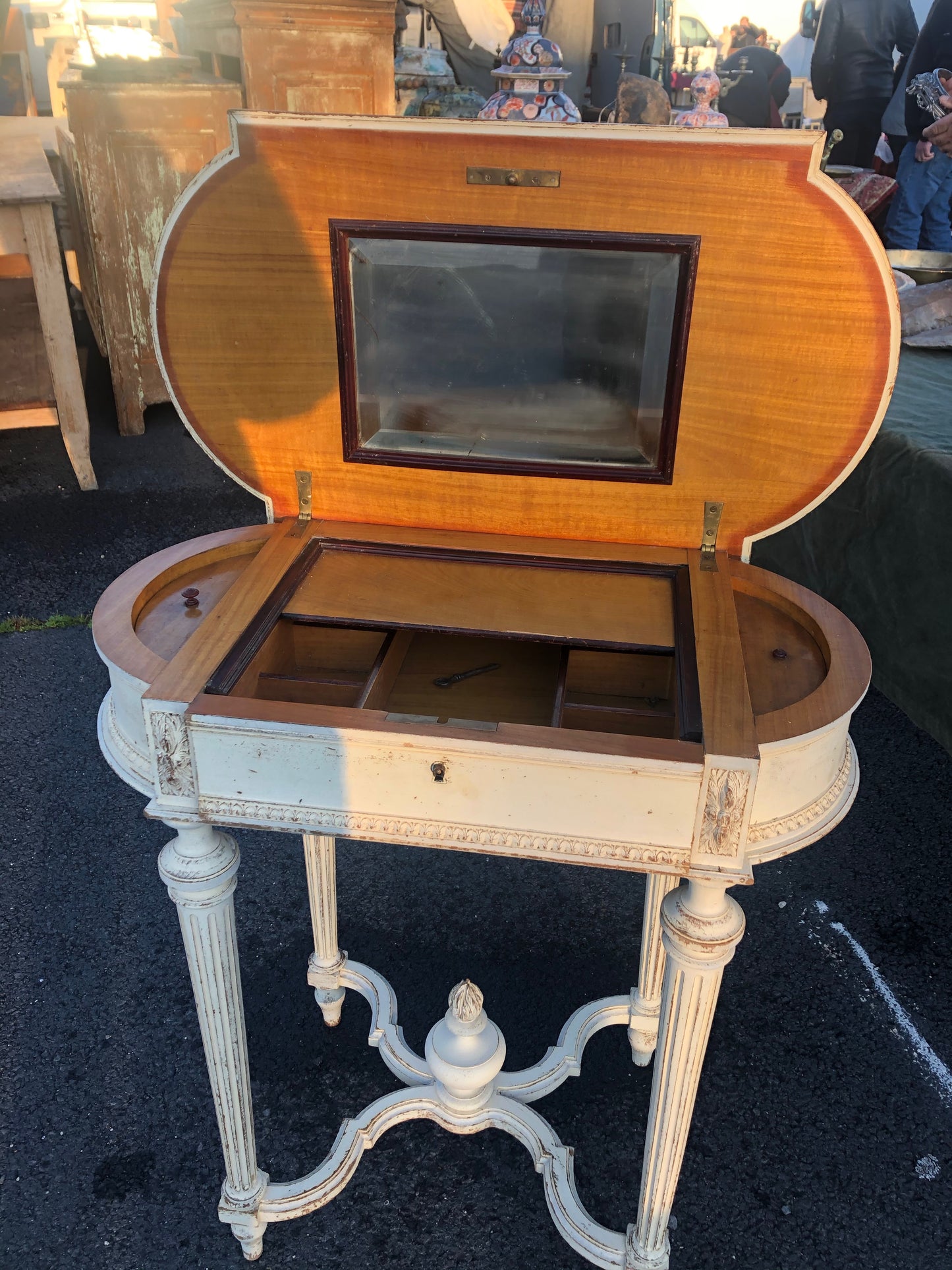 French Petite Dressing Table/SOLD