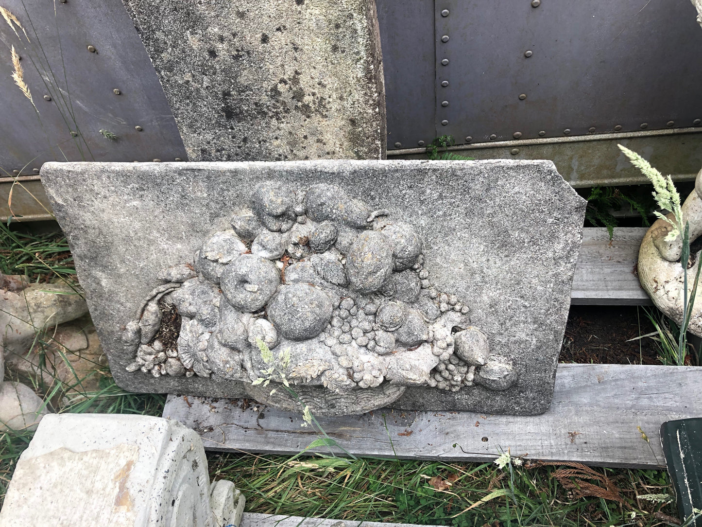 Fruit Wall Sculpture Crushed Marble