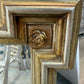 Mid Century Italian Gilt Mirror — Architectural Form