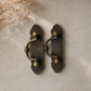 Pair of Antique Italian Bronze Door Handles
