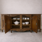 Grand Provincial French Oak Louis XV Style Sideboard with Parquetry Top