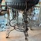 Antique Italian Black Iron Braciere