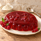 Vintage French Oval Copper Cake and jelly mould — Fruit Design