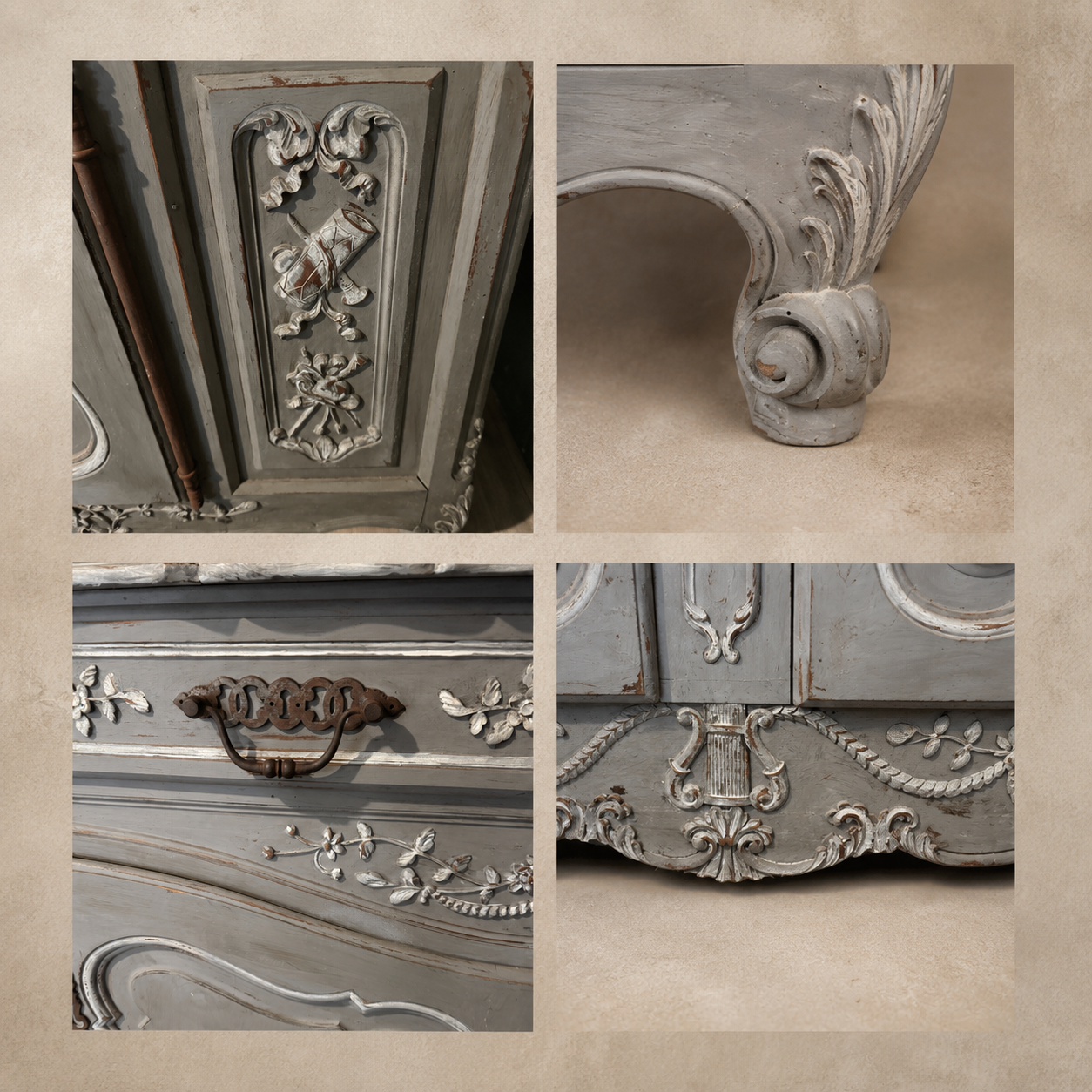 19th Century French Provincial Carved Sideboard | c.1880–1900