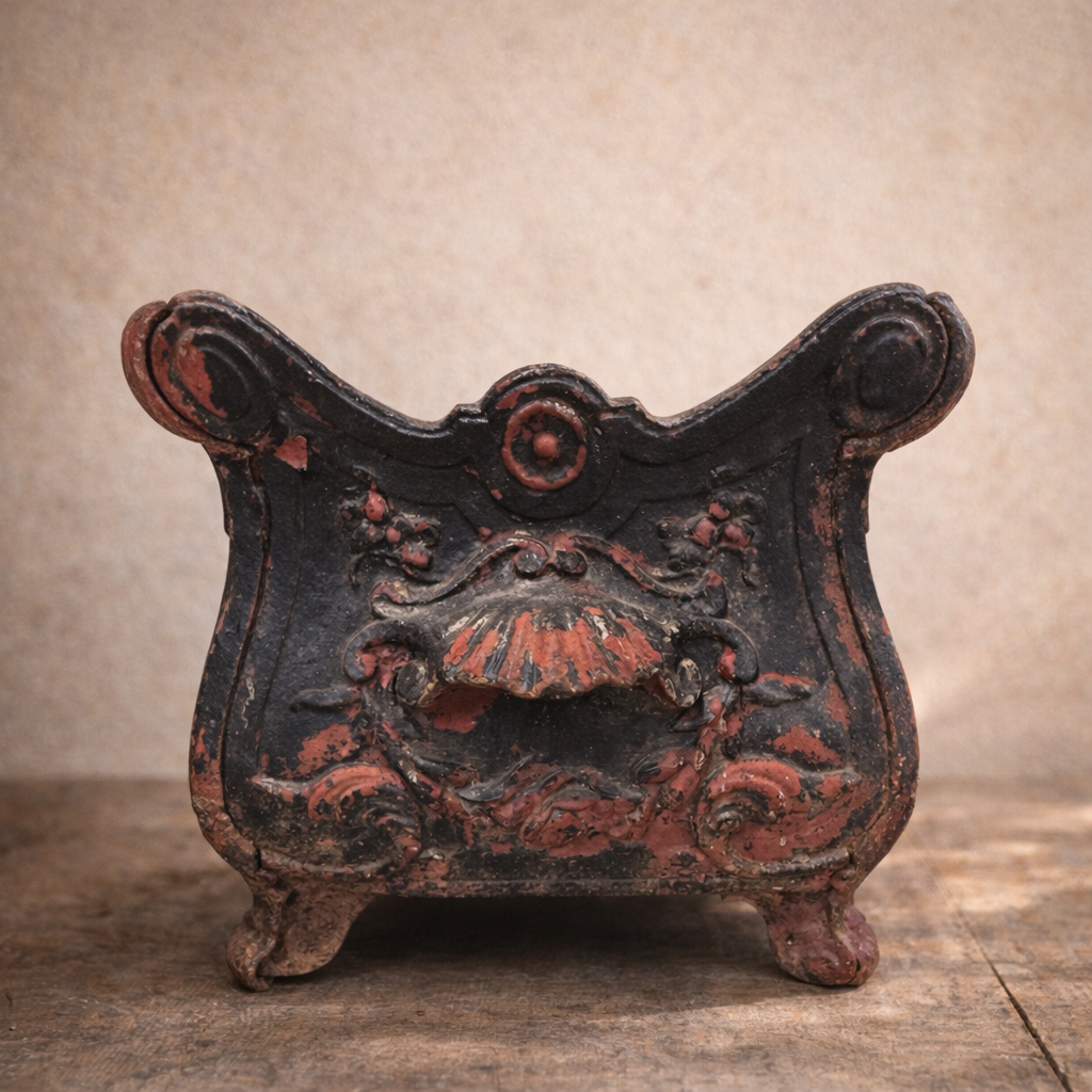 Large Antique French Cast Iron Jardinière Planter – Napoléon III
