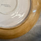 Large Italian Hand-Painted Ceramic Charger – Gubbio Floral Plate 46cm