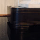 Antique French Rectangular Glass Dome | Napoleon III Period ebonised base with gilt stringing