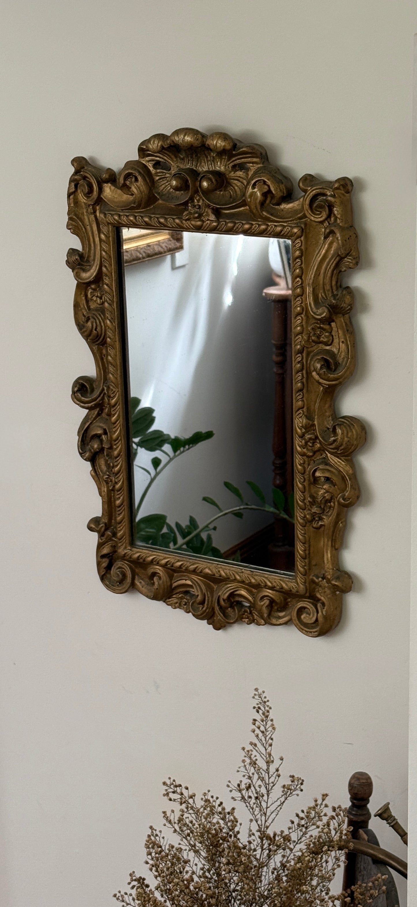 19th Century Italian Gilt Wood Mirror
