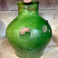 19th Century French Green Glazed Cruche | Antique Jug