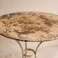 French Bistro Table — Early 20th Century | Original Painted Iron