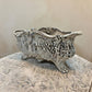 French Antique Cast Iron Jardinière Planter –  Rococo Form