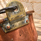 Antique Copper Pot with Iron Swing Handle