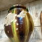 Antique French Terracotta Urn Circa Early 20th Century | Large Multicolour Glazed Form