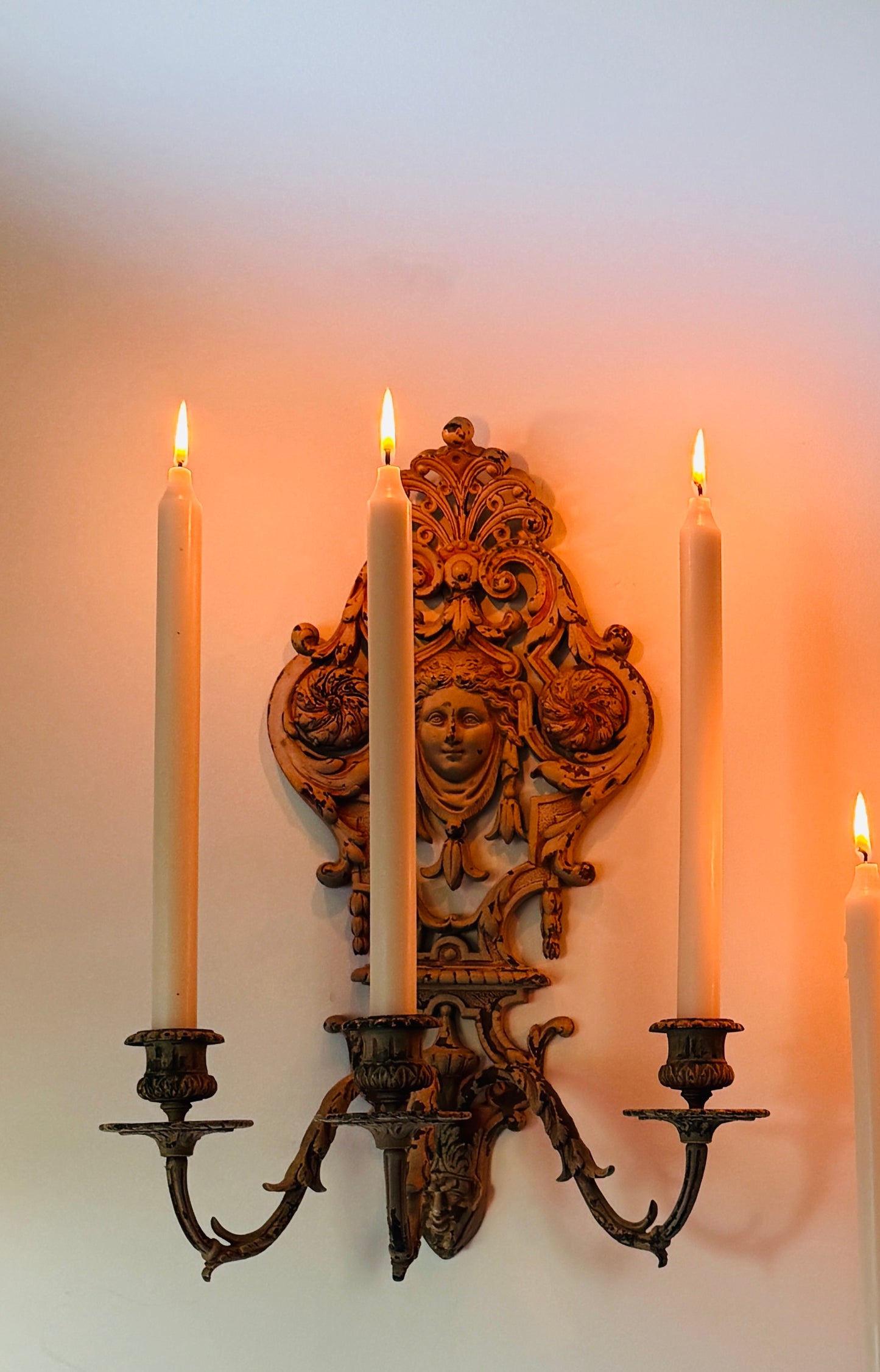 19th Century Bronze Sconces