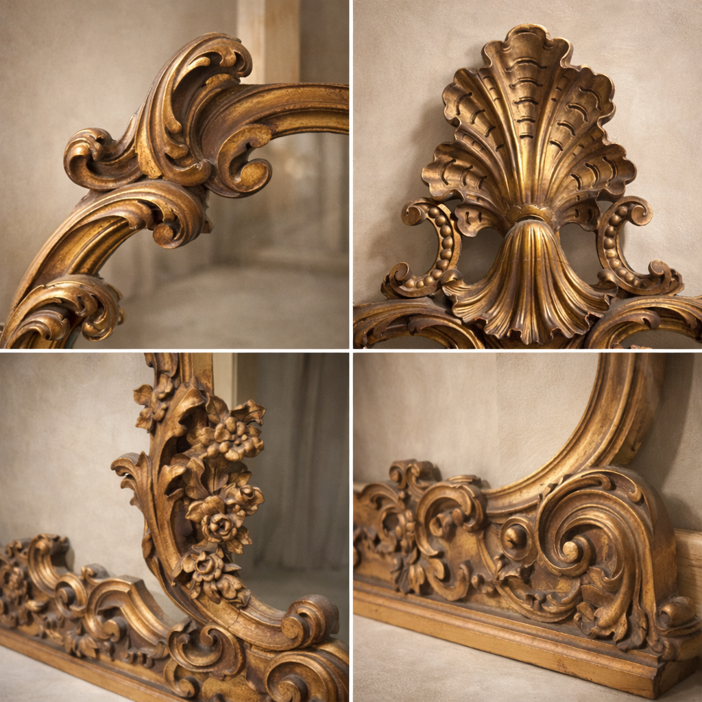 Italian Rococo Revival Mirror
Late 19th Century