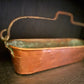 Antique French copper fish poacher "Poissonnière”