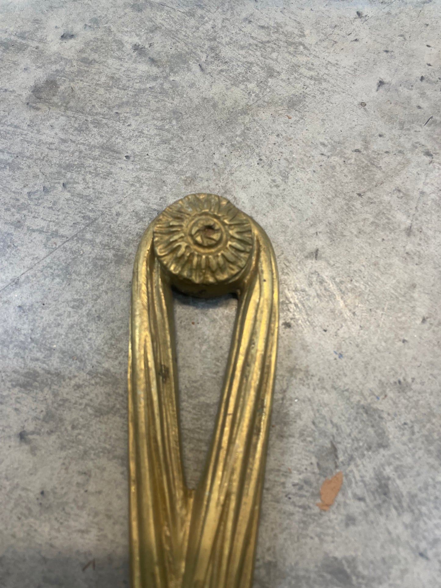 19th Century French Cast Brass Sconces