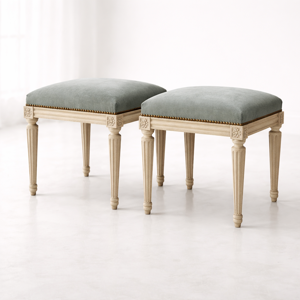 French 19th Century Louis XVI Stools Set
