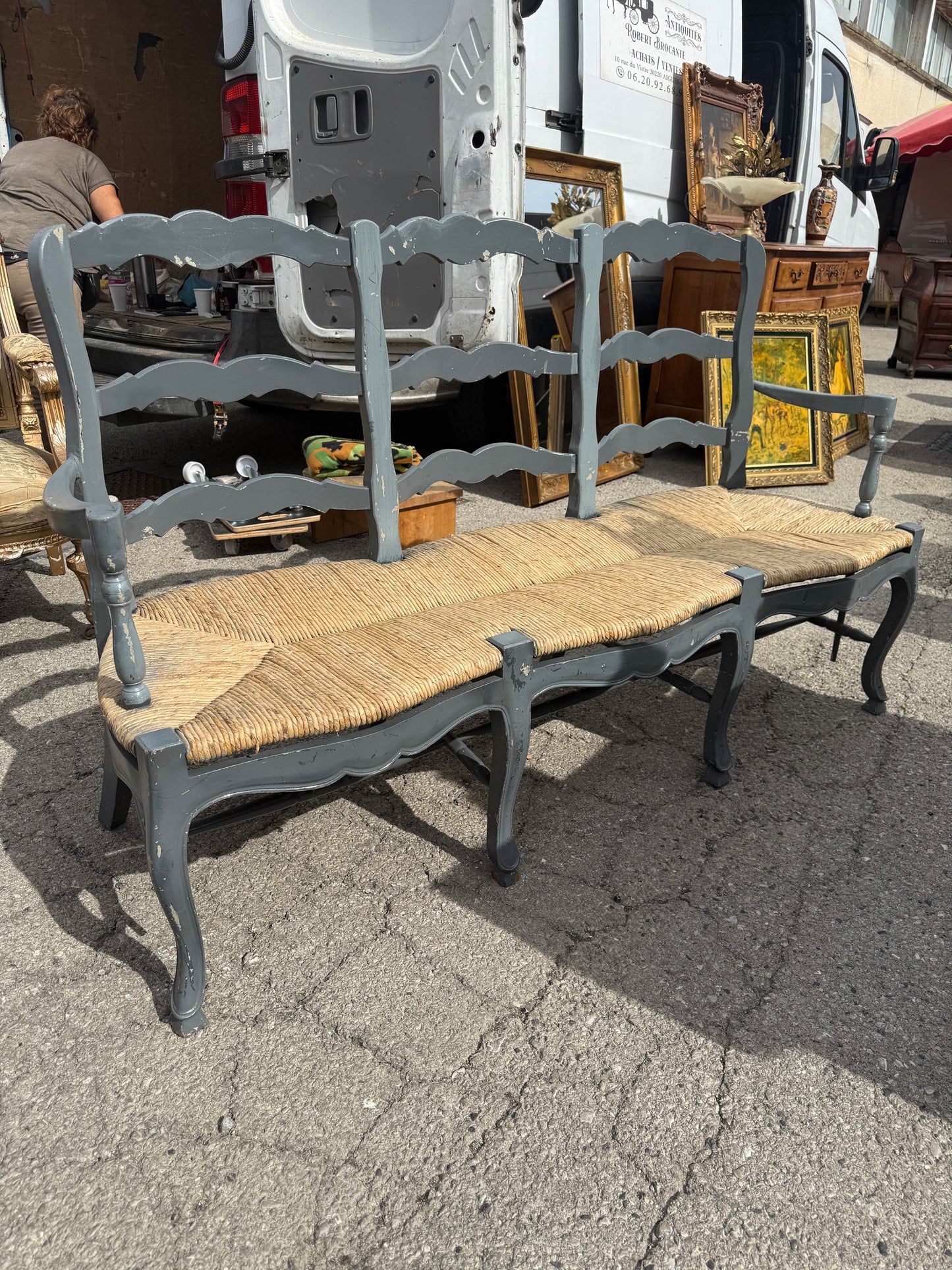 French Provençal Chaise