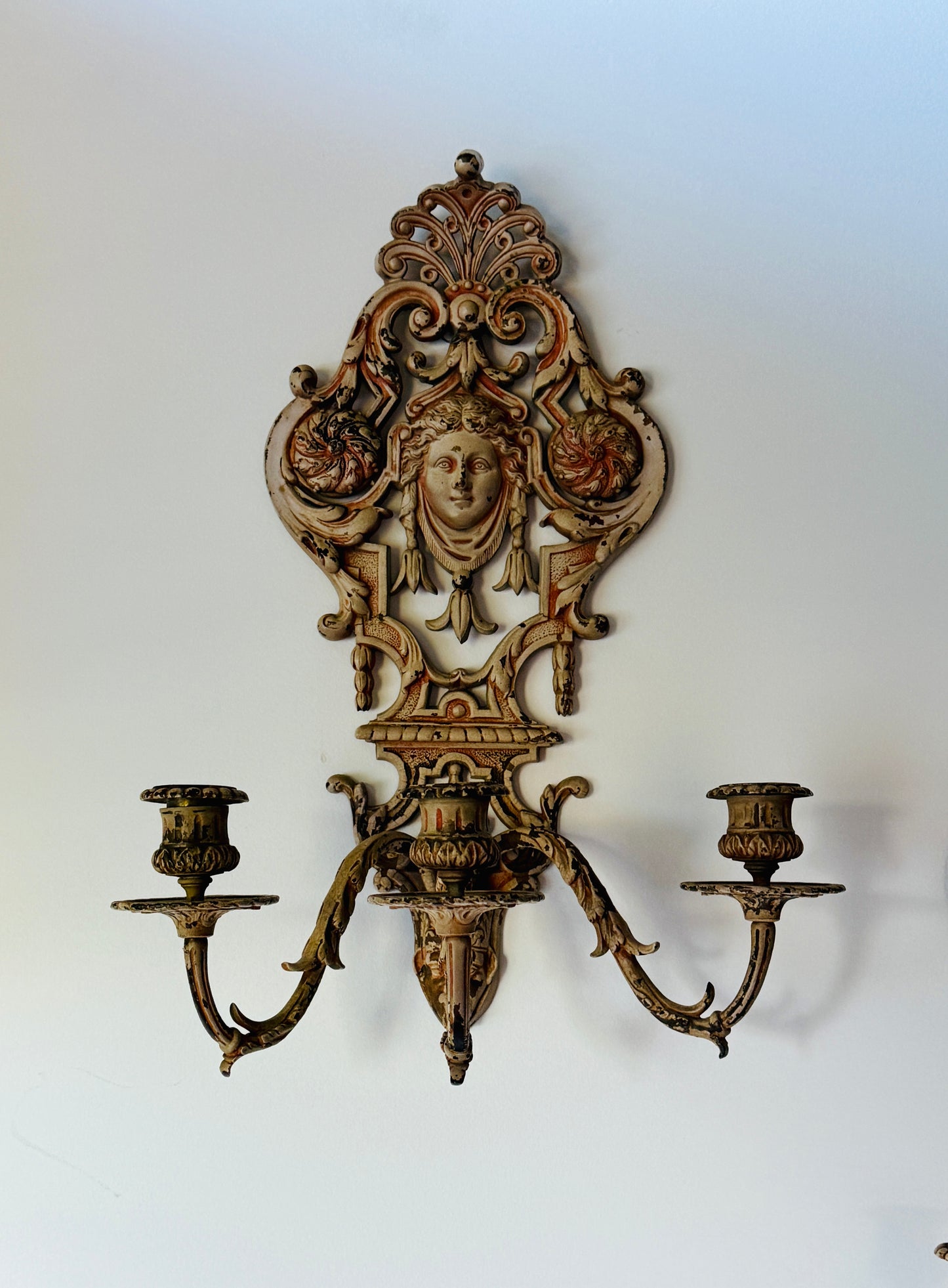 19th Century Bronze Sconces