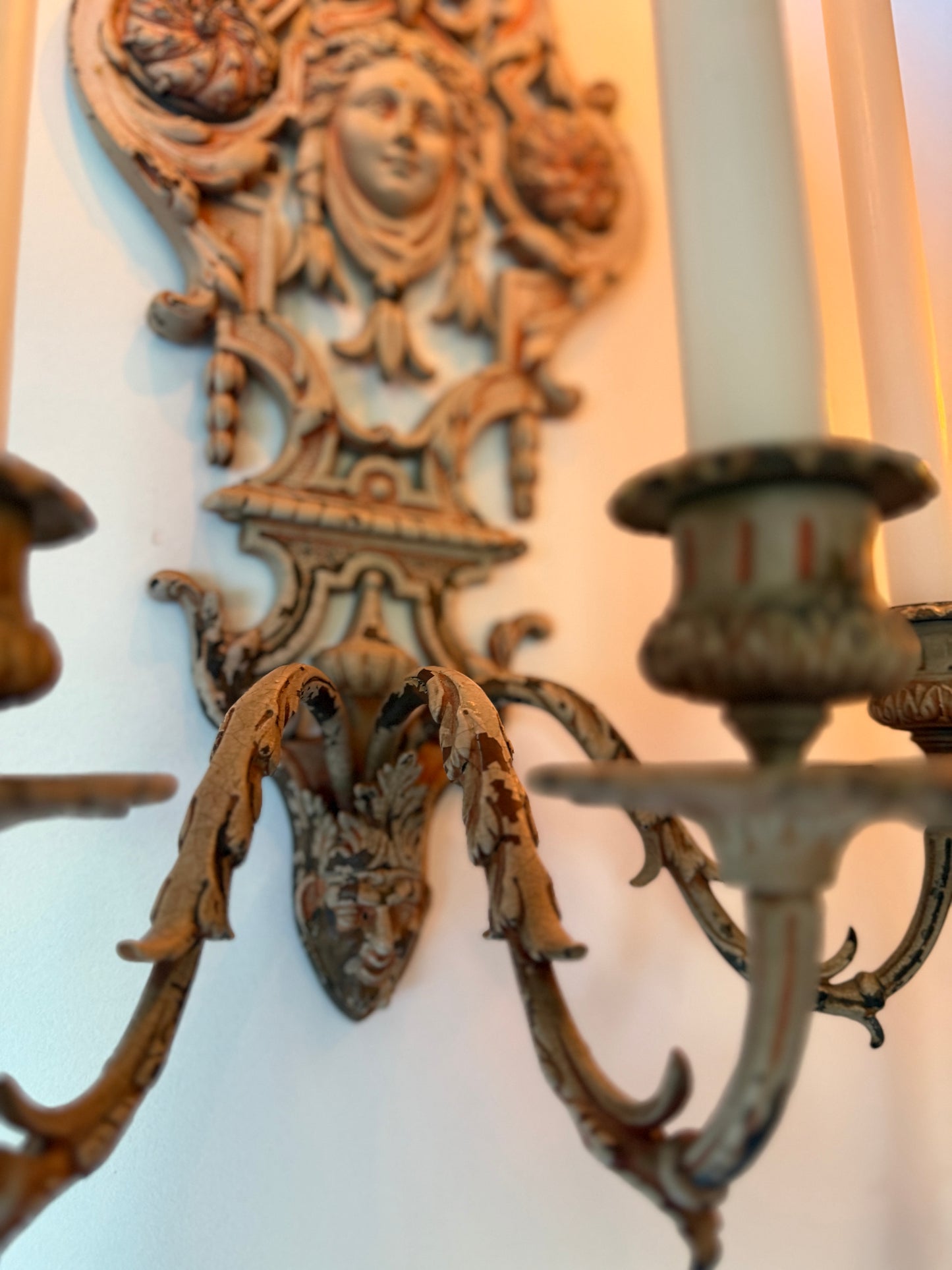19th Century Bronze Sconces