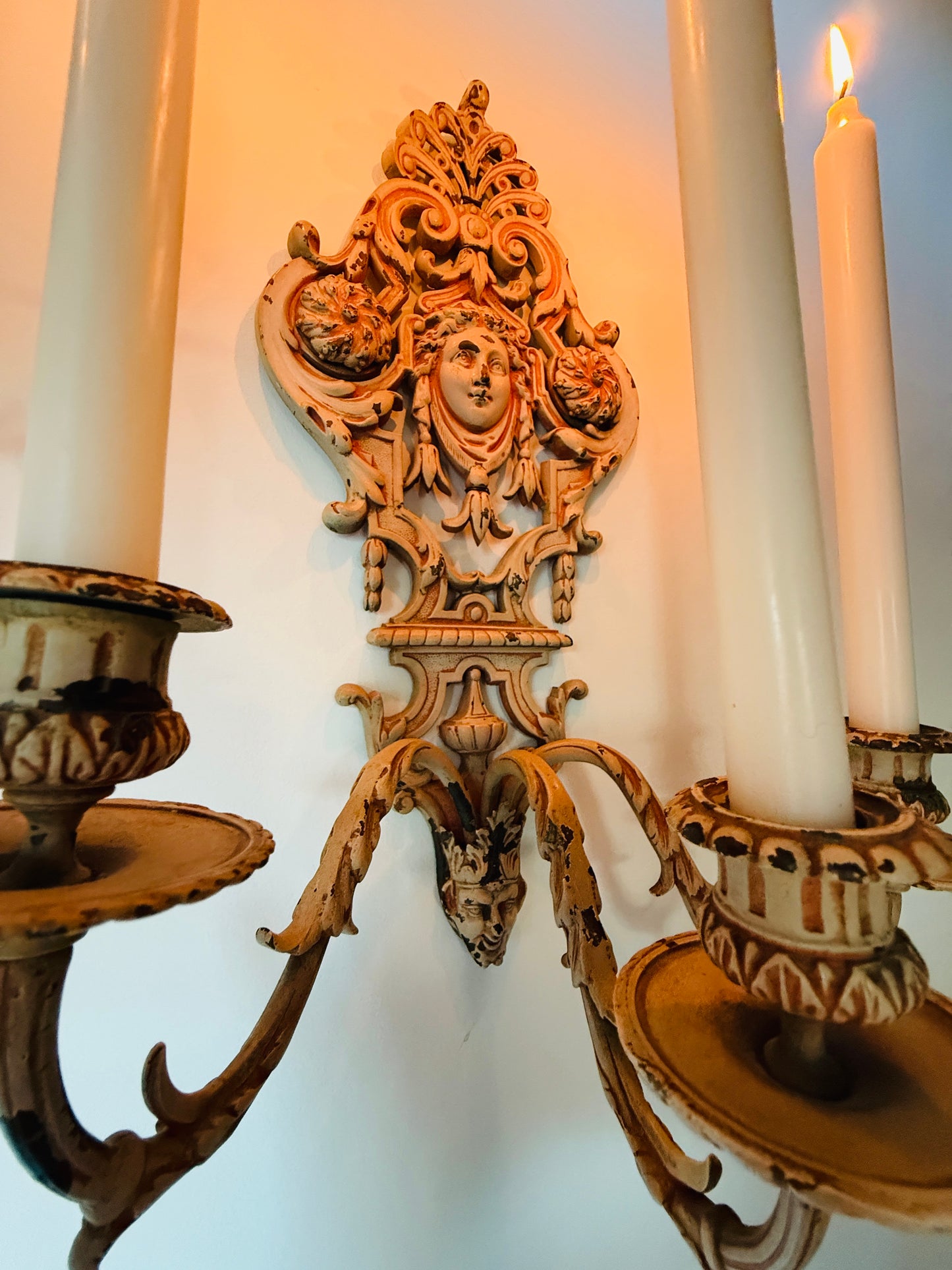 19th Century Bronze Sconces