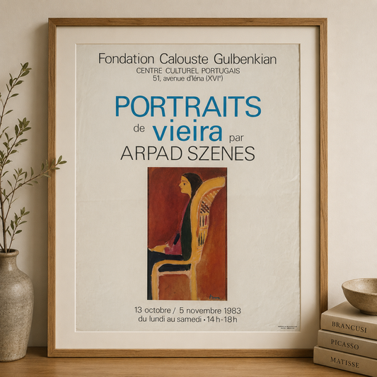 Fondation Calouste Gulbenkian – Portraits de Vieira by Arpad Szenes, 1983