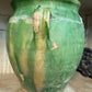 19th Century French Green Glazed Grain Pot