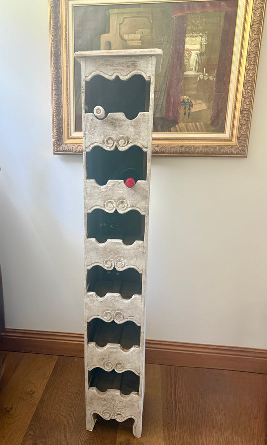 Antique French Provincial Wine Rack