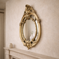 Mid Century Italian Giltwood Rococo Revival Mirror