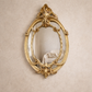 Mid Century Italian Giltwood Rococo Revival Mirror