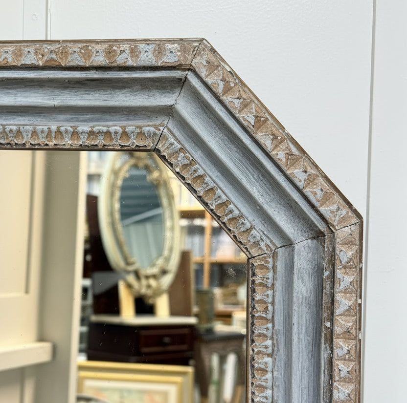 Italian Antique Octagonal Mirror | Late 19th Century
