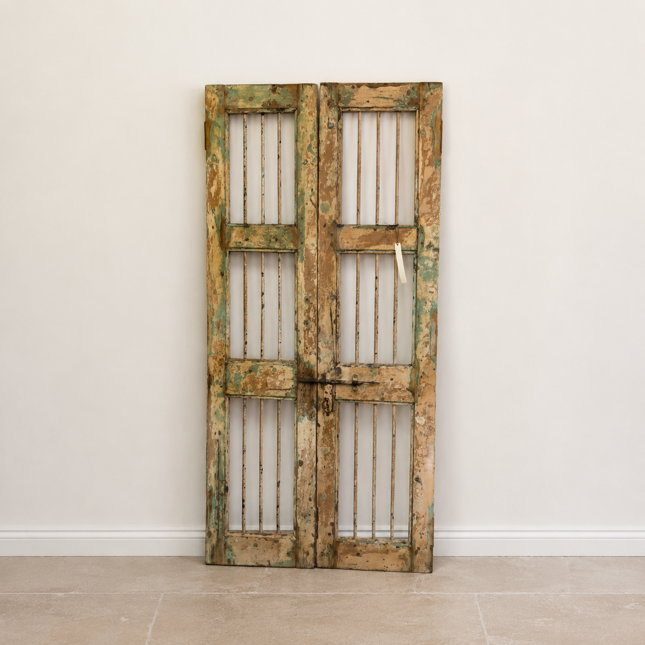 Antique Indian Courtyard Doors | 19th Century