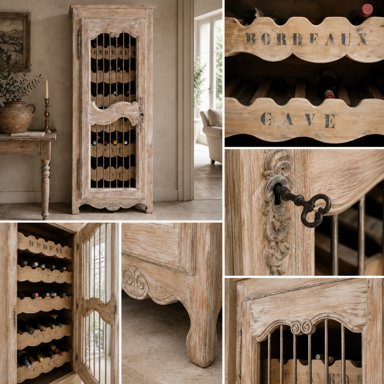 French Provincial Wine Cabinet | Late 19th Century