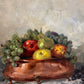 Italian Still Life — Fruit in Copper Vessel, mid 20th Century