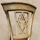Set of Eight Italian Neoclassical Cognac Leather Dining Chairs