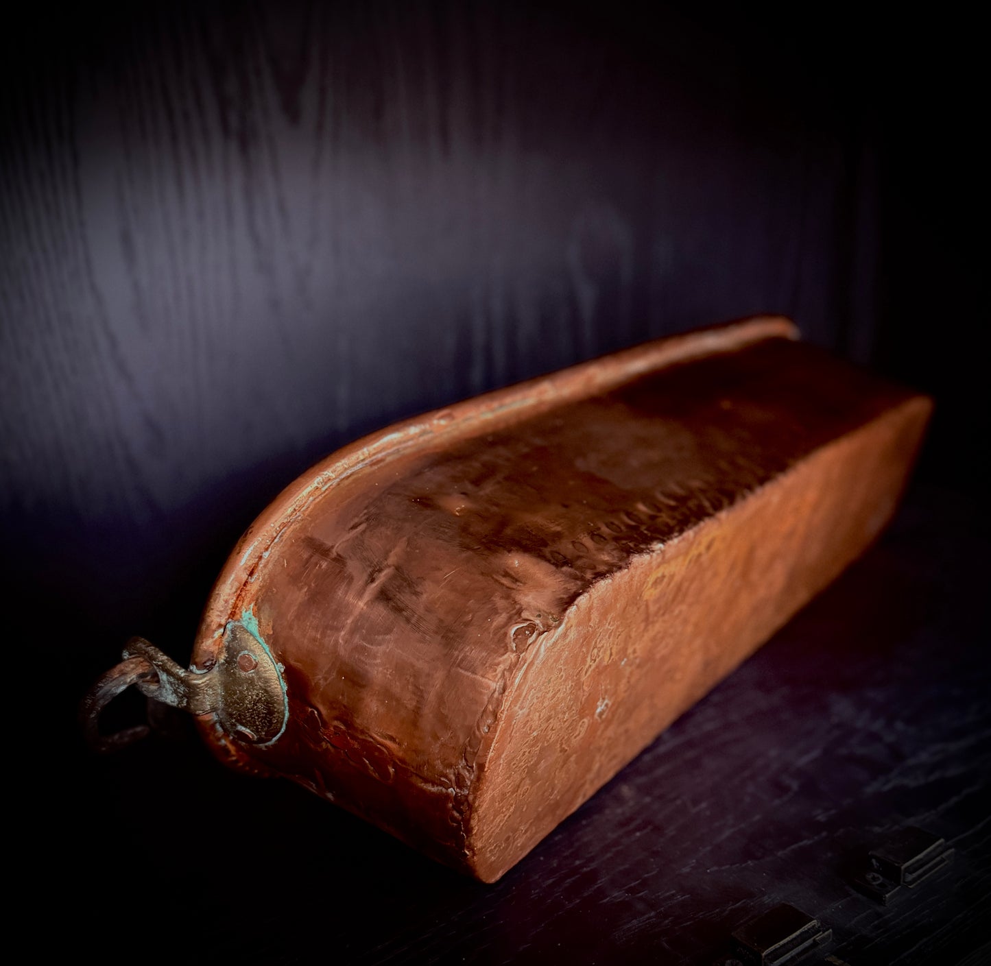 Large Antique French copper fish poacher "Poissonnière”