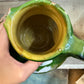 19th Century French Green Glazed Cruche | Antique Jug
