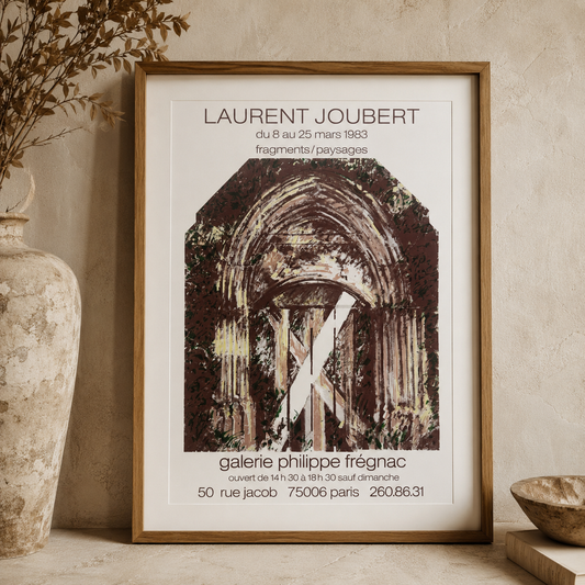 Laurent Joubert –

Fragments / Paysages

Exhibition Poster, Paris, 1983
