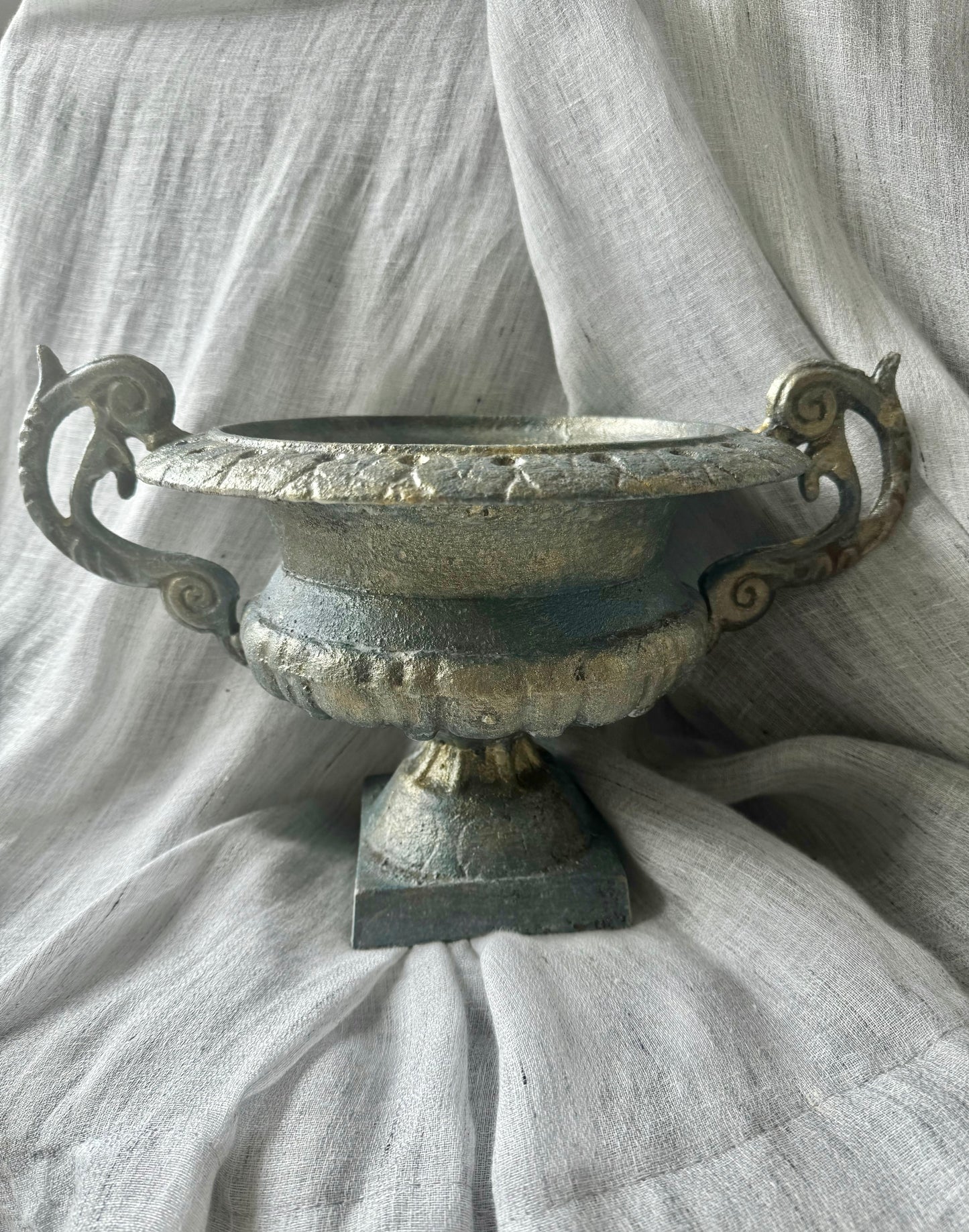 French Cast Iron Urn